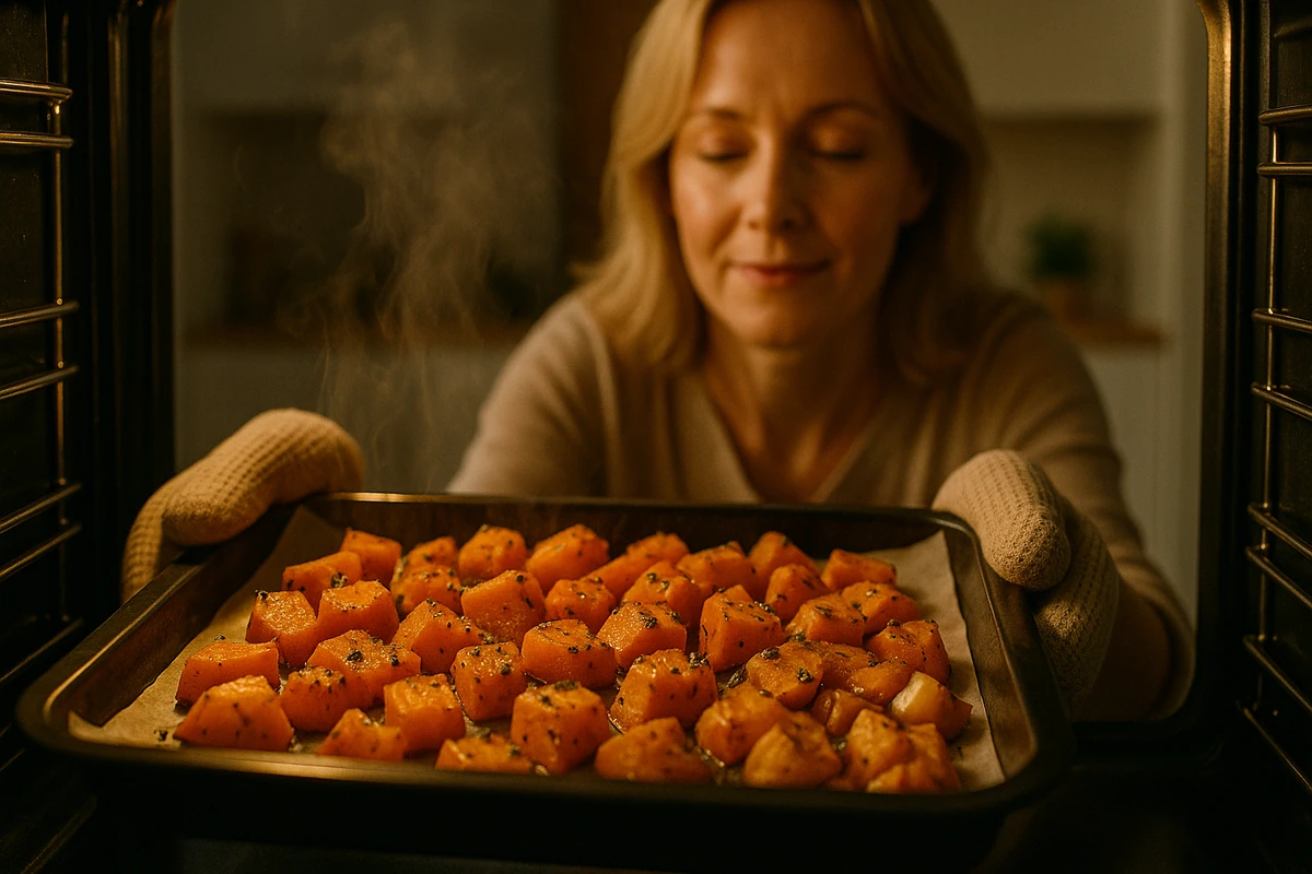 podzimní jídelníček – pečená dýně