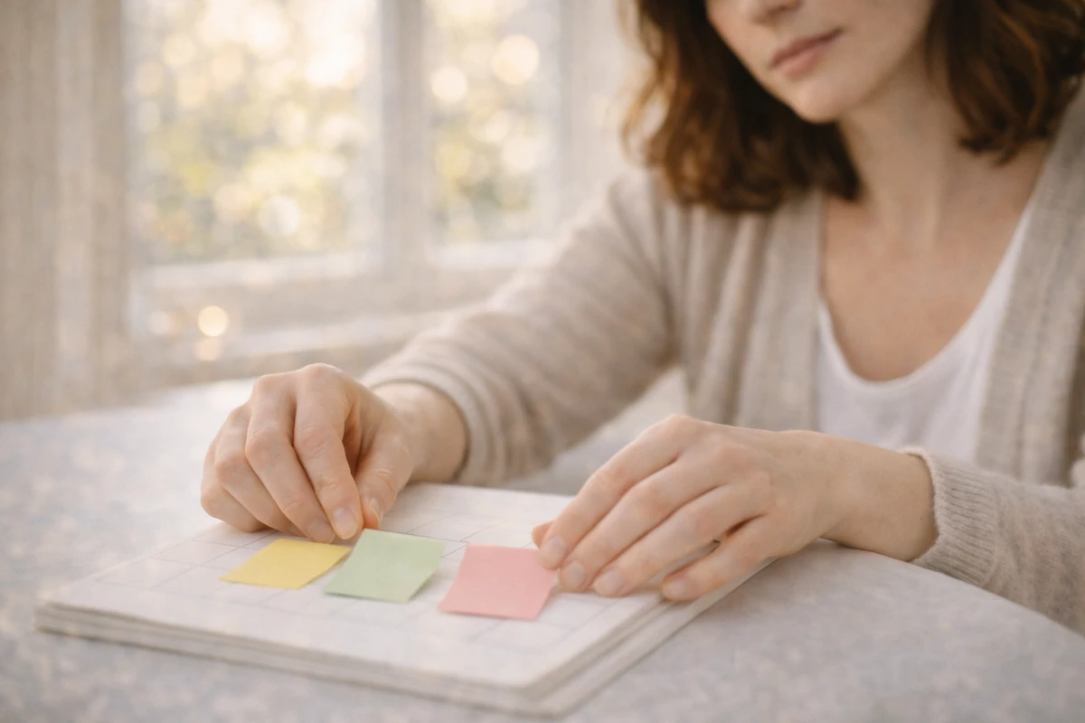 Jednoduché denní rituály a pravidelnost jako jemná podpora proti únavě