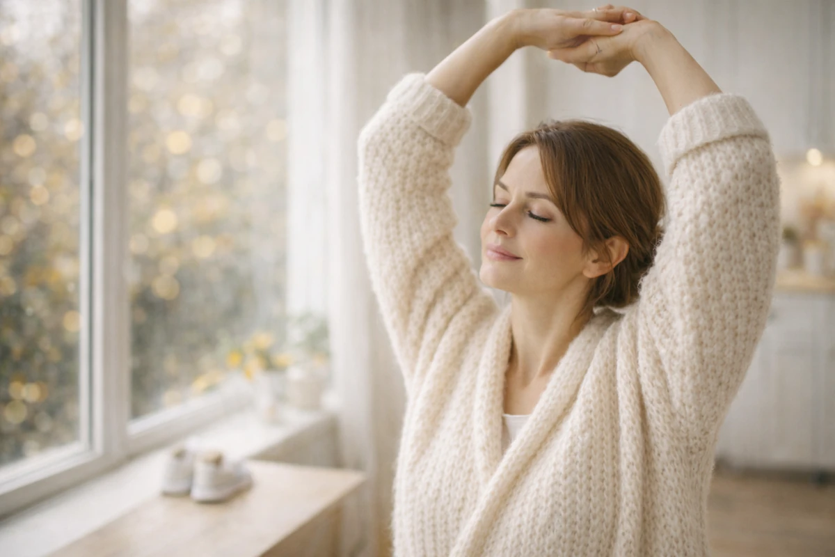 Rychlá procházka v parku se žlutým listím