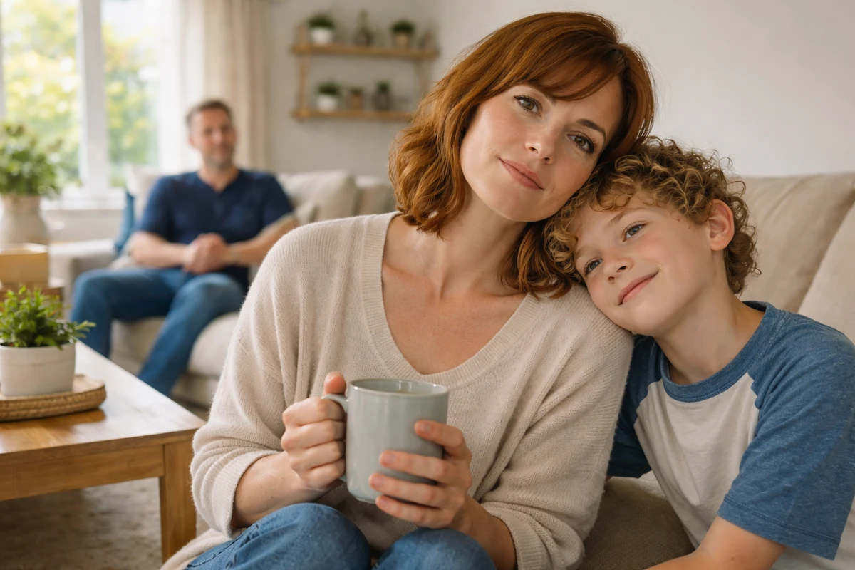 Bezpečný rozhovor v teplém denním světle