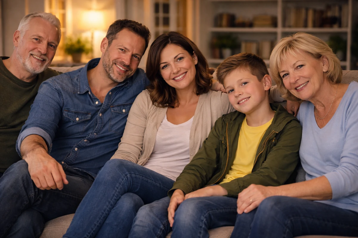 Rodina doma plánuje společný týden